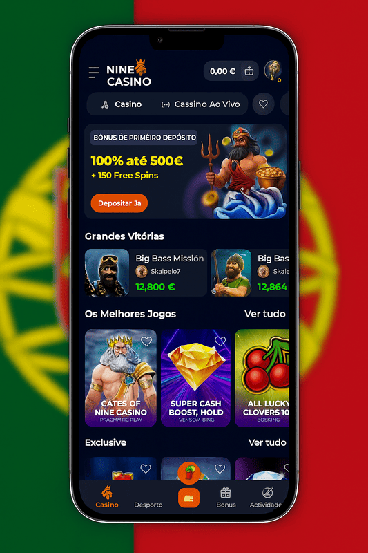 Baixar o aplicativo móvel do Nine Casino